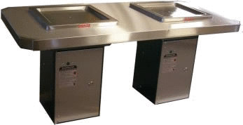 Double Deluxe Pedestal BBQ