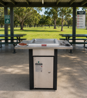 The T-Pedestal Electric BBQ