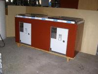 DCPC6 Double Kingsize Electric BBQ powdercoated in Manor Red