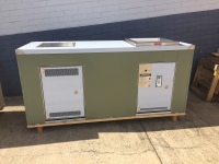 Double cabinet with BBQ & Sink
