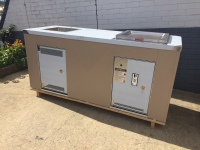 Double cabinet with BBQ & Sink