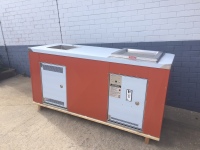 Double cabinet with BBQ & Sink